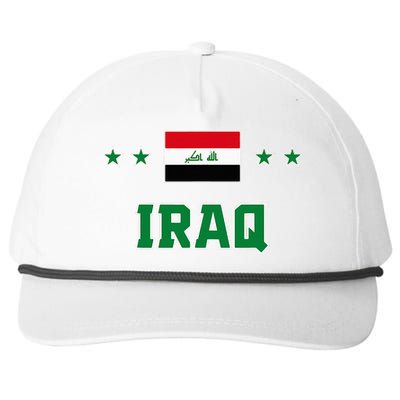 Iraq Snapback Five-Panel Rope Hat