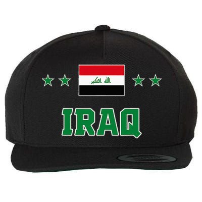 Iraq Wool Snapback Cap