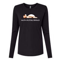 Invest In Rest Dog Approved Womens Cotton Relaxed Long Sleeve T-Shirt