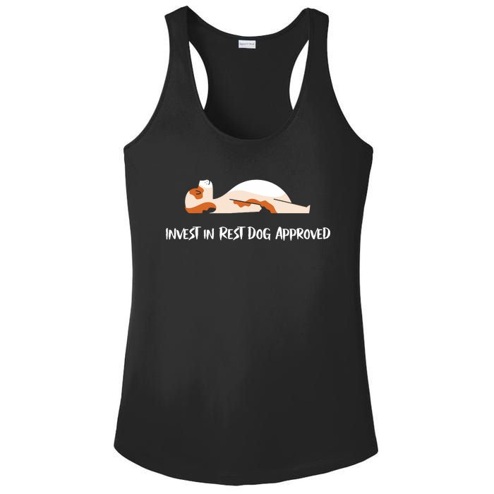 Invest In Rest Dog Approved Ladies PosiCharge Competitor Racerback Tank