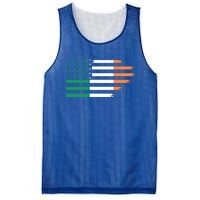 Ireland Irish Roots American Flag Irish Roots Gift Mesh Reversible Basketball Jersey Tank