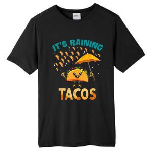 It Is Raining Tacos Funny Taco Kids Tall Fusion ChromaSoft Performance T-Shirt