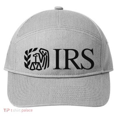Irs Internal Revenue Service 7-Panel Snapback Hat