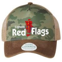 I Ignore Red Flags Legacy Tie Dye Trucker Hat
