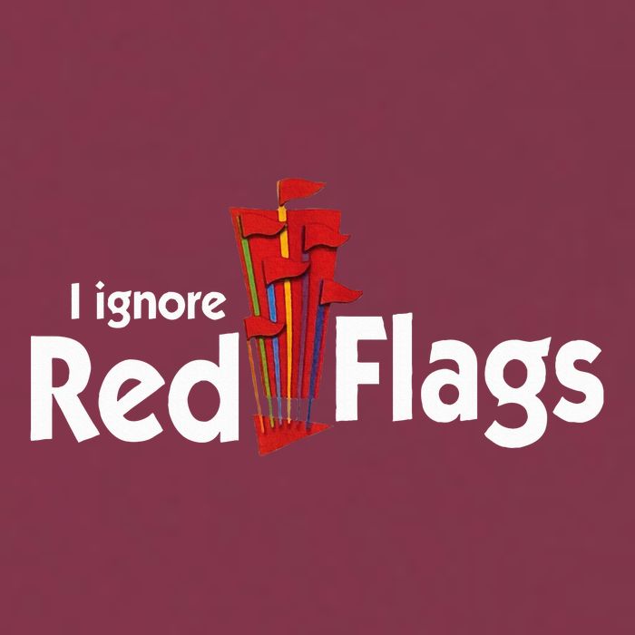 I Ignore Red Flags 16oz Travel Tumbler