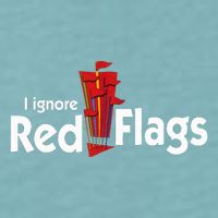I Ignore Red Flags Sueded Cloud Jersey T-Shirt