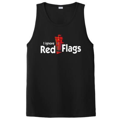 I Ignore Red Flags PosiCharge Competitor Tank