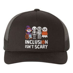 Inclusion IsnT Scary Ghost Mummy Halloween Slp Sped Teacher Yupoong Adult 5-Panel Trucker Hat