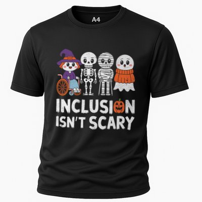 Inclusion IsnT Scary Ghost Mummy Halloween Slp Sped Teacher Performance Shirt