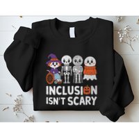 Inclusion IsnT Scary Ghost Mummy Halloween Slp Sped Teacher Sweatshirt