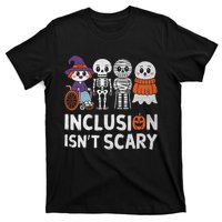 Inclusion IsnT Scary Ghost Mummy Halloween Slp Sped Teacher T-Shirt