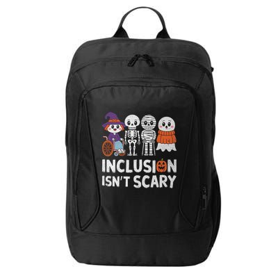 Inclusion IsnT Scary Ghost Mummy Halloween Slp Sped Teacher City Backpack