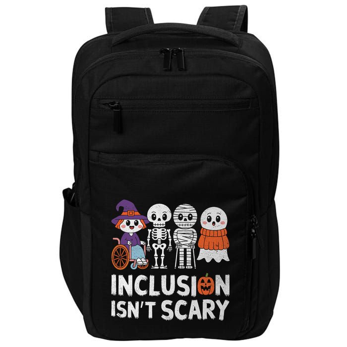 Inclusion IsnT Scary Ghost Mummy Halloween Slp Sped Teacher Impact Tech Backpack