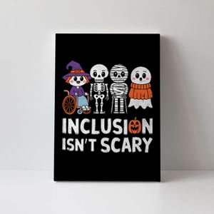 Inclusion IsnT Scary Ghost Mummy Halloween Slp Sped Teacher Canvas