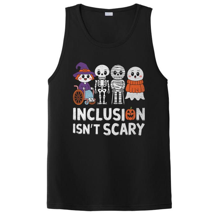 Inclusion IsnT Scary Ghost Mummy Halloween Slp Sped Teacher PosiCharge Competitor Tank