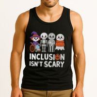 Inclusion IsnT Scary Ghost Mummy Halloween Slp Sped Teacher Tank Top