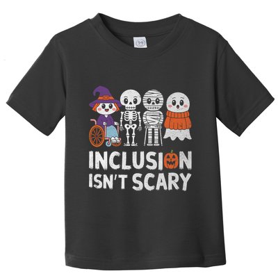 Inclusion IsnT Scary Ghost Mummy Halloween Slp Sped Teacher Toddler T-Shirt