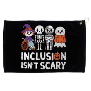 Inclusion IsnT Scary Ghost Mummy Halloween Slp Sped Teacher Grommeted Golf Towel