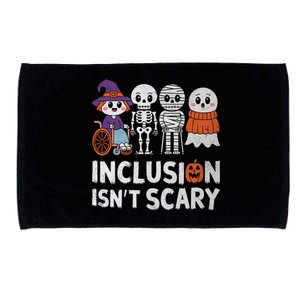 Inclusion IsnT Scary Ghost Mummy Halloween Slp Sped Teacher Microfiber Hand Towel