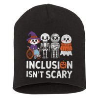 Inclusion IsnT Scary Ghost Mummy Halloween Slp Sped Teacher Short Acrylic Beanie