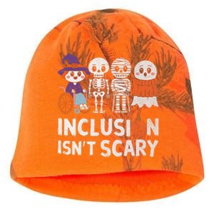 Inclusion IsnT Scary Ghost Mummy Halloween Slp Sped Teacher Kati - Camo Knit Beanie