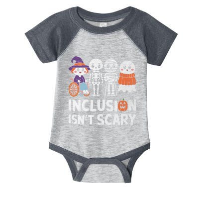 Inclusion IsnT Scary Ghost Mummy Halloween Slp Sped Teacher Infant Baby Jersey Bodysuit