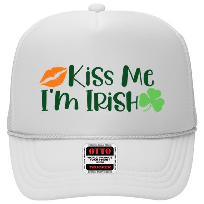 IM Irish Shamrock Lip St. Patrick’S Day Trucker Hat