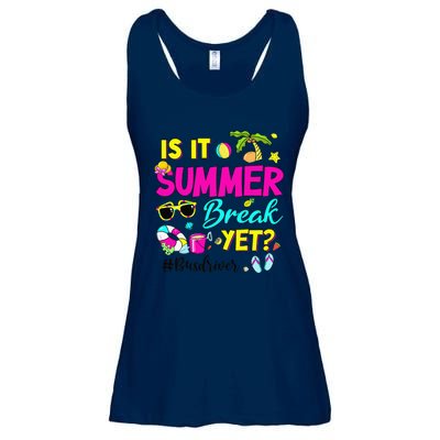 Is It Summer Break Yet Bus Driver Last Day Of School Ladies Essential Flowy Tank