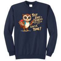 It Is School Time Funny First Day Of School Gift Sweatshirt