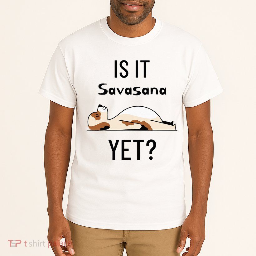 Is It Savasana Yet Yoga Dog Tall T-Shirt