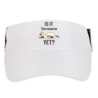 Is It Savasana Yet Yoga Dog Adult Drive Performance Visor