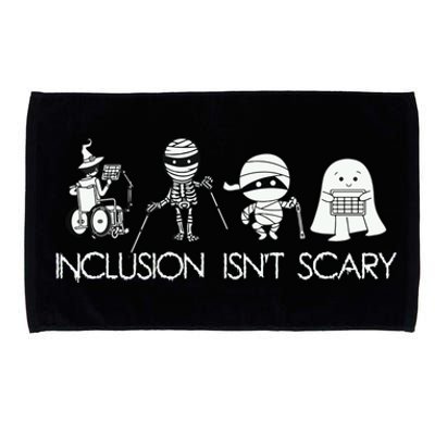 Inclusion IsnT Scary Slp Halloween Sped Teacher Ghost Mummy Microfiber Hand Towel