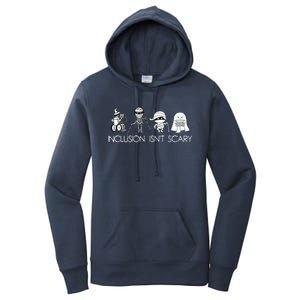 Inclusion IsnT Scary Slp Halloween Sped Teacher Ghost Mummy Women's Pullover Hoodie