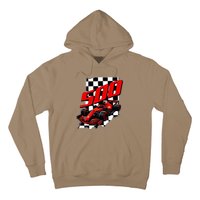 Indianapolis Indiana State 500 Race Car Hoodie