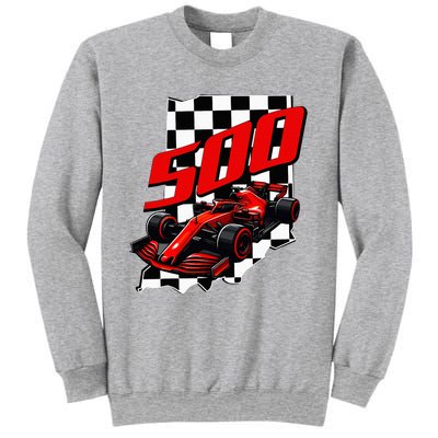 Indianapolis Indiana State 500 Race Car Sweatshirt