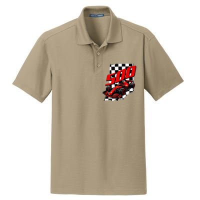 Indianapolis Indiana State 500 Race Car Dry Zone Grid Polo