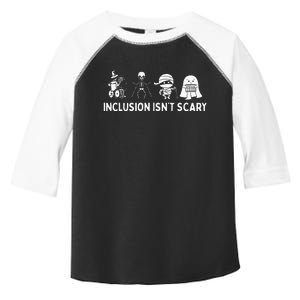 Inclusion IsnT Scary Mummy Boo Ghost Halloween Toddler Fine Jersey T-Shirt