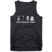 Inclusion IsnT Scary Mummy Boo Ghost Halloween Tank Top