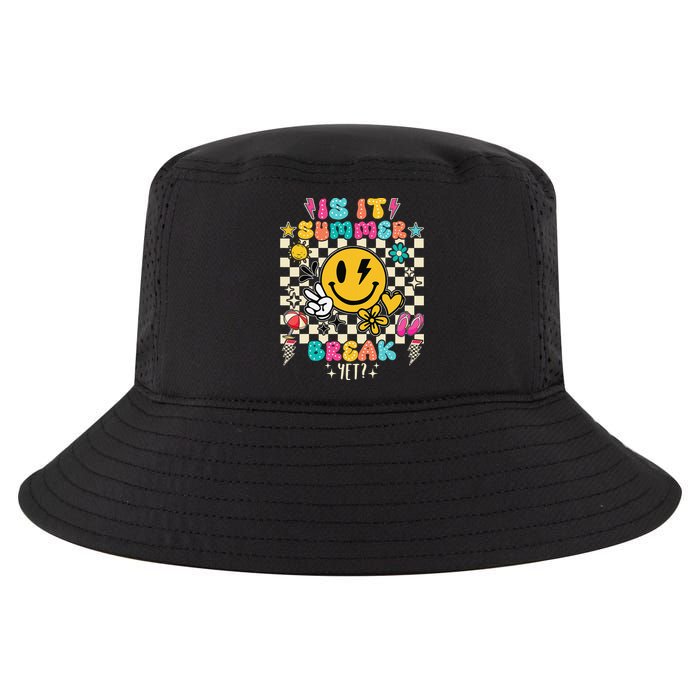 Is It Summer Break Yet Teacher Groovy Cool Comfort Performance Bucket Hat