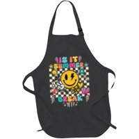 Is It Summer Break Yet Teacher Groovy Apron