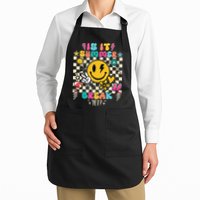 Is It Summer Break Yet Teacher Groovy Apron