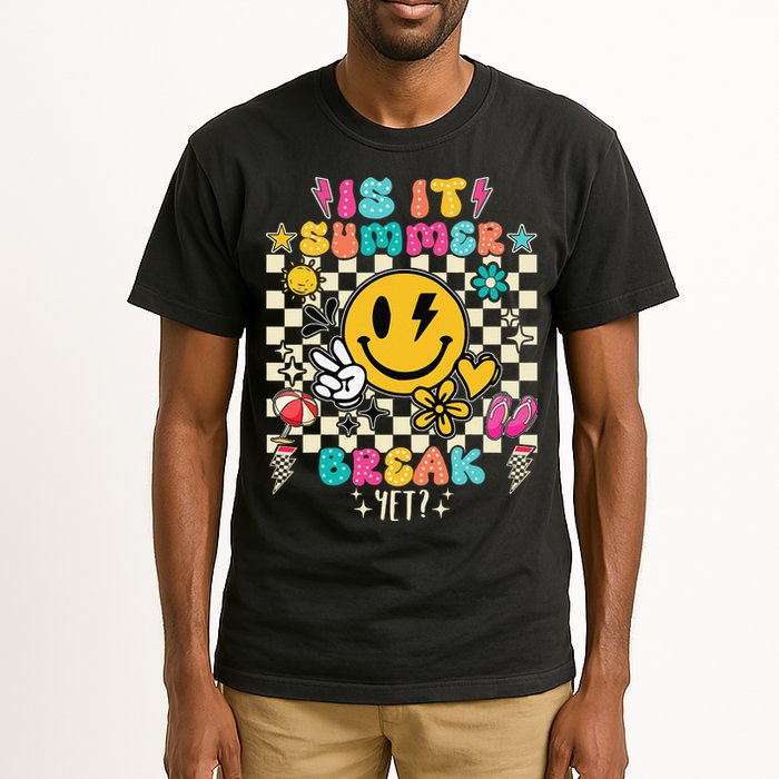 Is It Summer Break Yet Teacher Groovy Tall T-Shirt