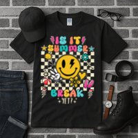 Is It Summer Break Yet Teacher Groovy Tall T-Shirt