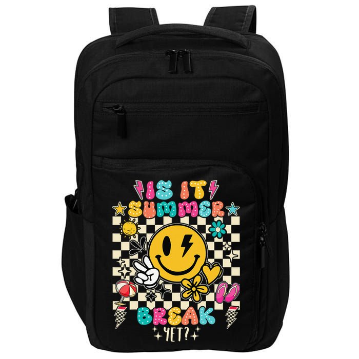Is It Summer Break Yet Teacher Groovy Impact Tech Backpack