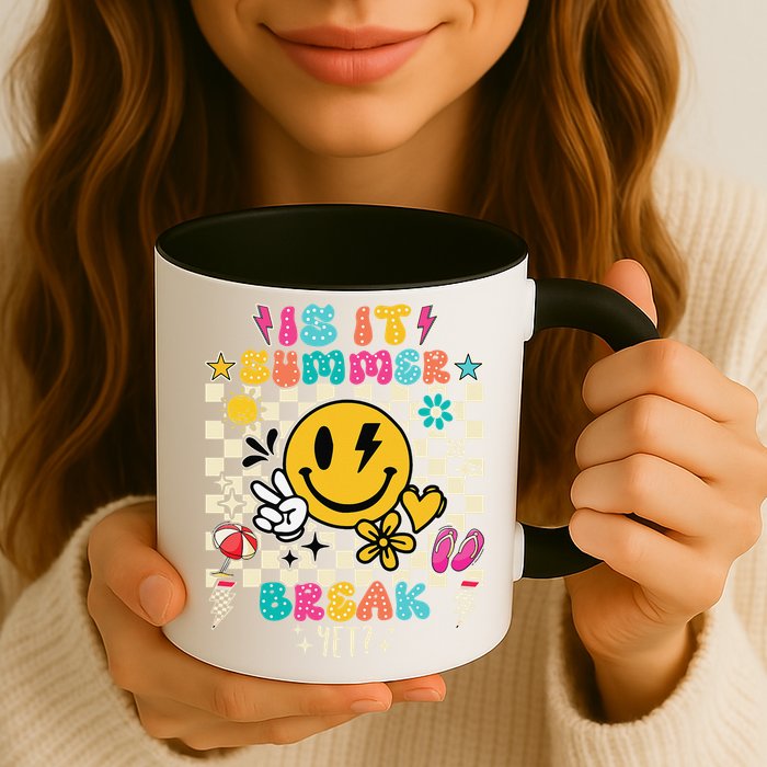Is It Summer Break Yet Teacher Groovy Mug