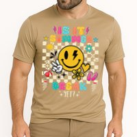 Is It Summer Break Yet Teacher Groovy Cooling Performance Crew T-Shirt