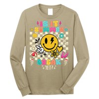 Is It Summer Break Yet Teacher Groovy Long Sleeve Shirt