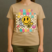 Is It Summer Break Yet Teacher Groovy T-Shirt