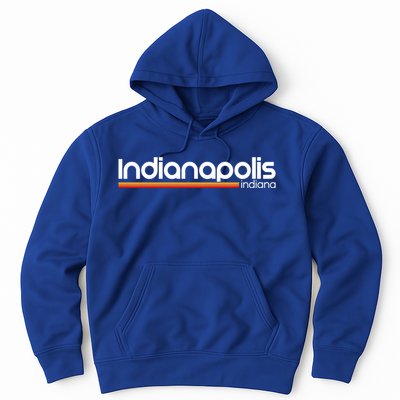 Indianapolis Indiana Souvenir Vintage Indiana Indianapolis Gift Hoodie