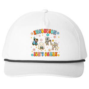 Inclusion IsnT Scary Slp Halloween Sped Teacher Gift Snapback Five-Panel Rope Hat